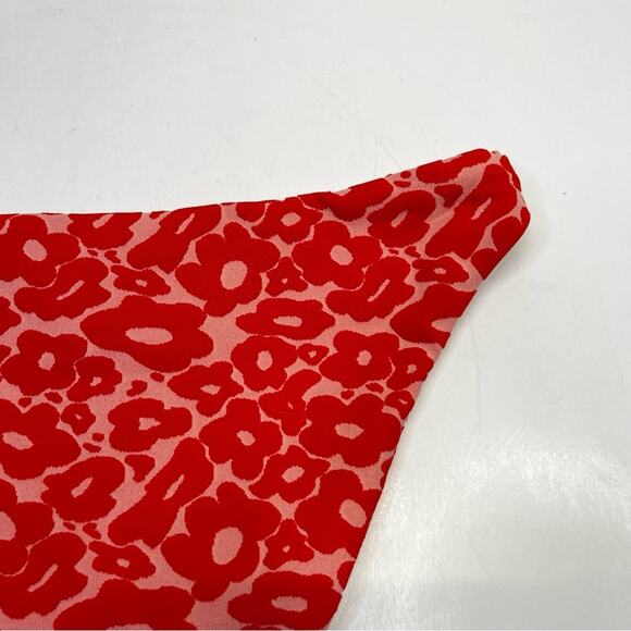 Peixoto Bella bikini bottoms dancing daisy red - Small - Picture 7 of 10
